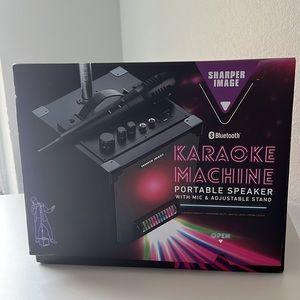 Sharper Image Karaoke Machine